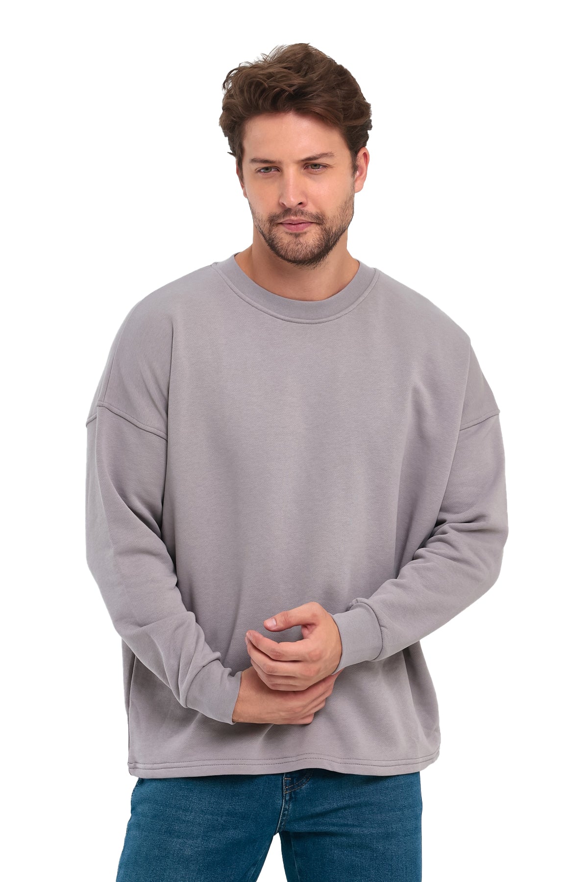 Rodi 3 İplik Şardonsuz Bisiklet Yaka Sweatshirt RD24KE055407