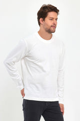 Rodi 30/2 Süprem % 100 Pamuk Bisiklet Yaka Sweatshirt RD24KE055465