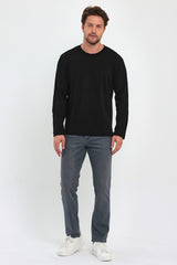 Rodi 30/2 Süprem % 100 Pamuk Bisiklet Yaka Sweatshirt RD24KE055465