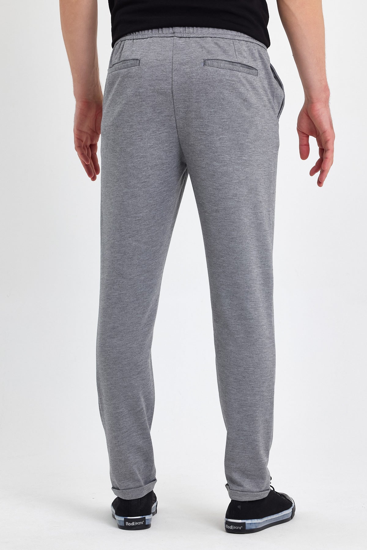 Rodi Beli Tam Lastikli Duble Paça Jogger Pantolon RD23YE010512