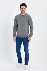 Rodi Bisiklet Yaka Basic  İnce Mevsimlik  Sweatshirt RD23YE581001