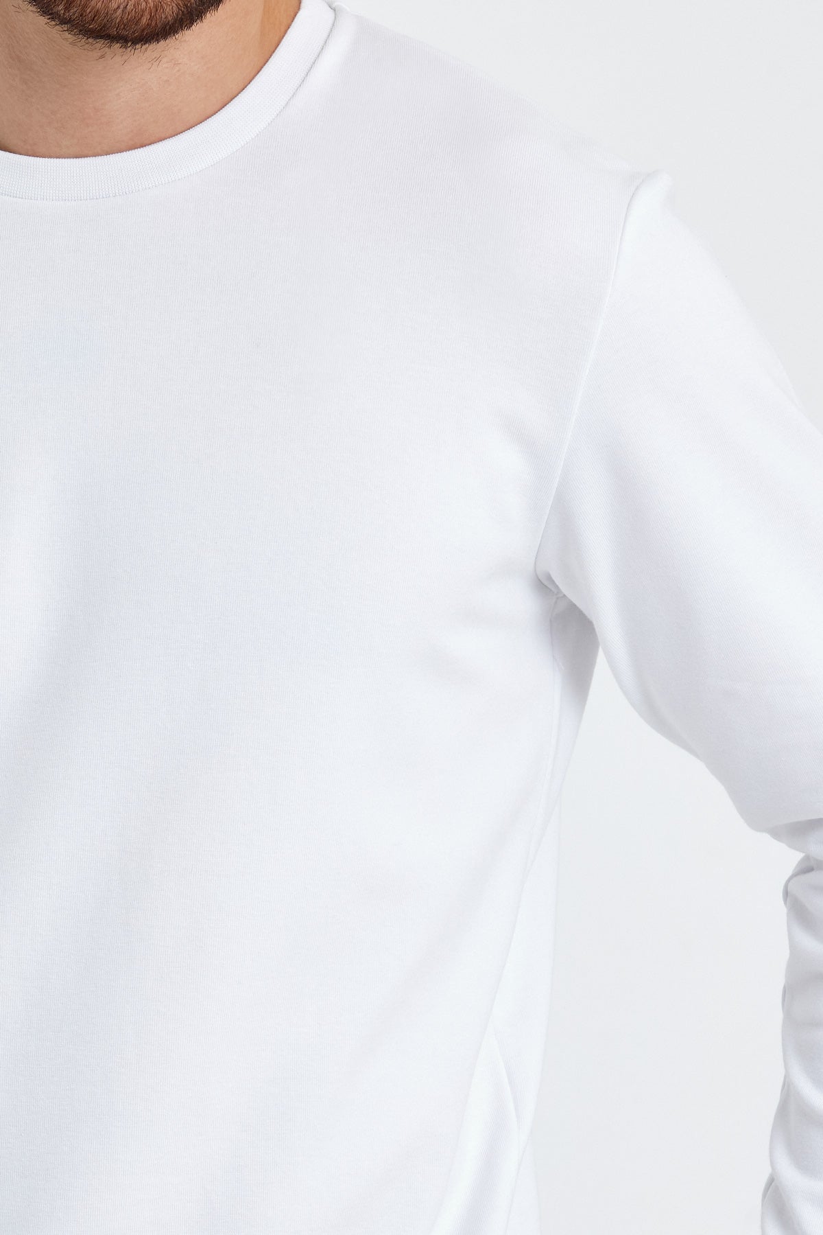 Rodi Bisiklet Yaka Basic  İnce Mevsimlik  Sweatshirt RD23YE581001