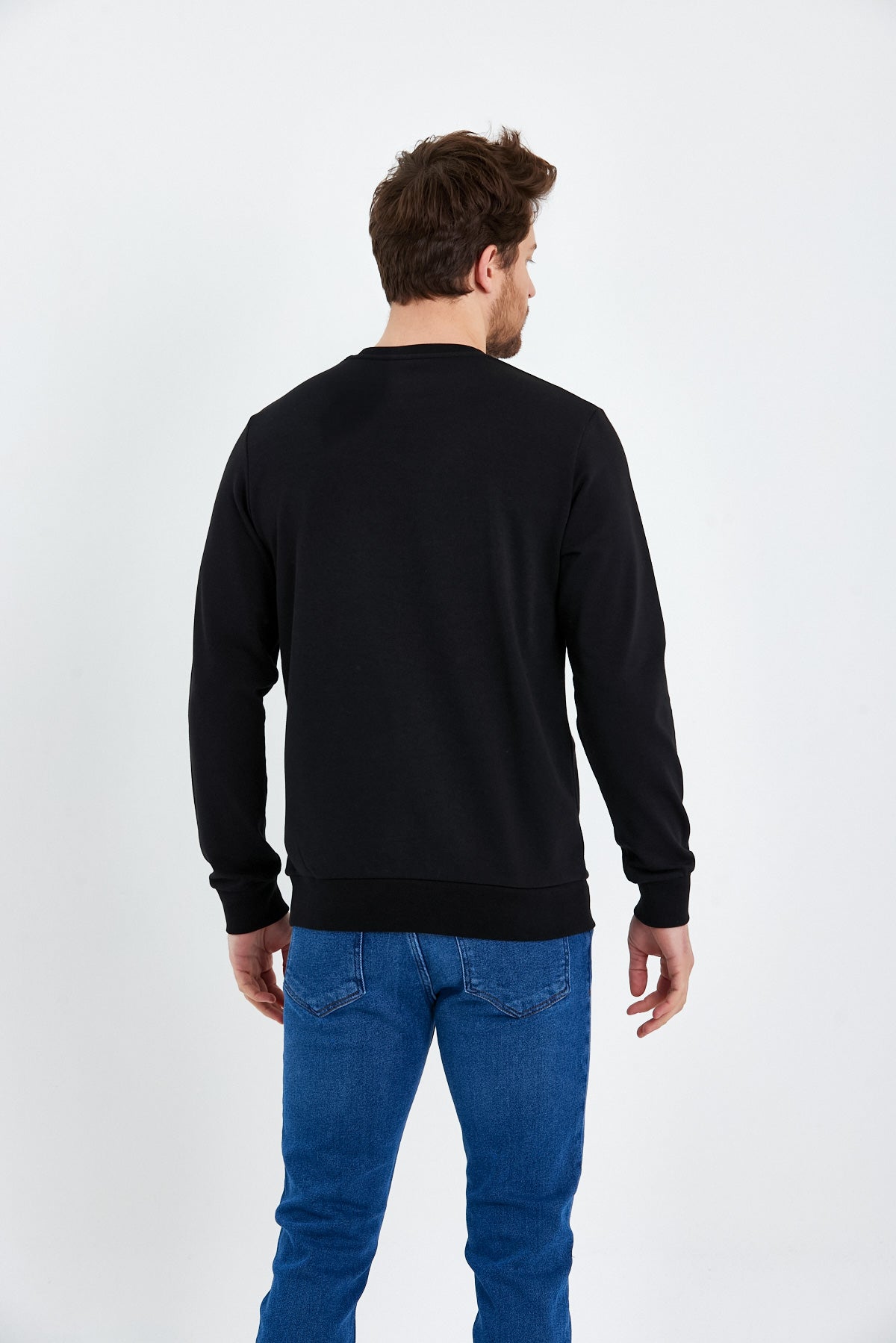 Rodi Bisiklet Yaka Basic  İnce Mevsimlik  Sweatshirt RD23YE581001