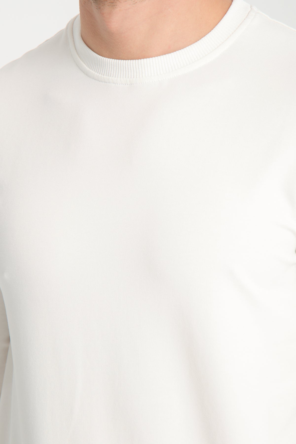 Rodi Bisiklet Yaka Basic  İnce Mevsimlik  Sweatshirt RD23YE581001