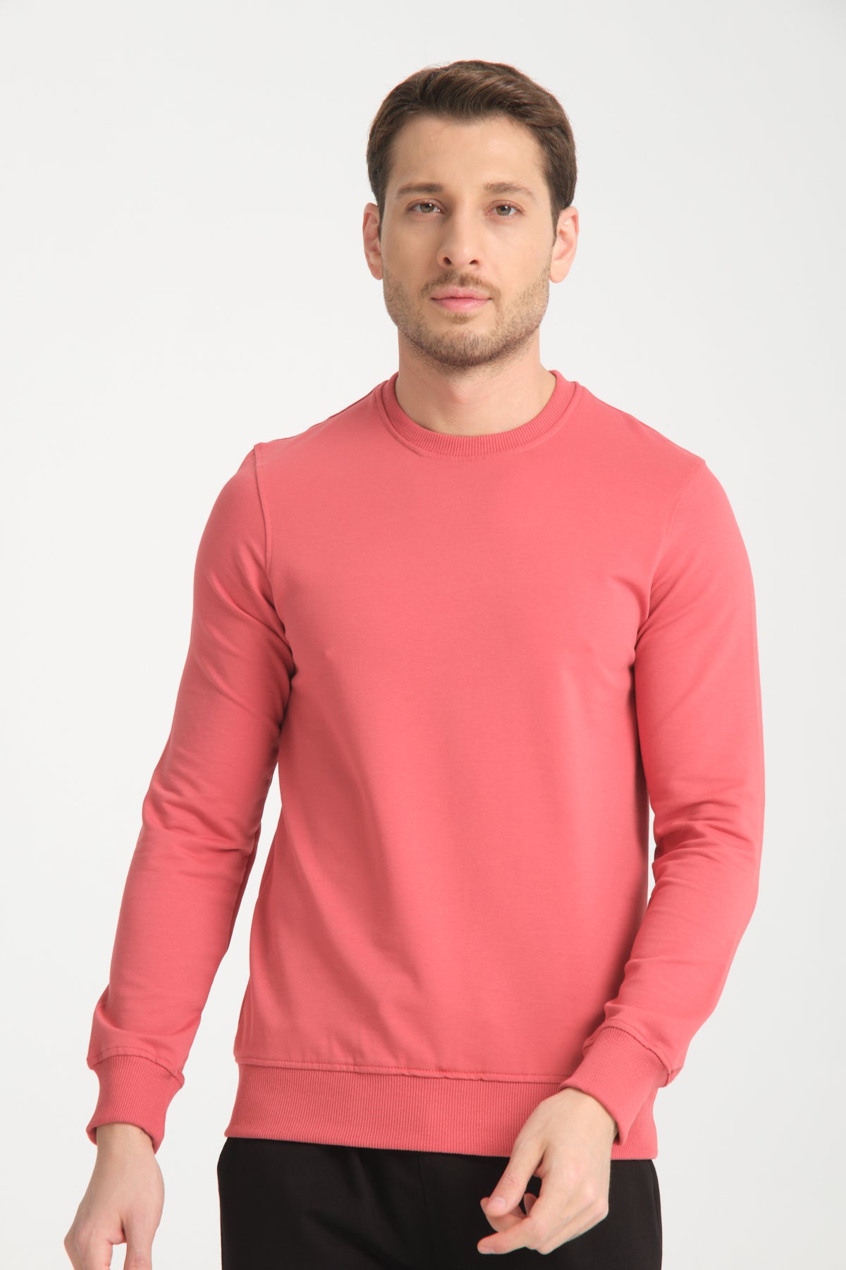 Rodi Bisiklet Yaka Basic  İnce Mevsimlik  Sweatshirt RD23YE581001