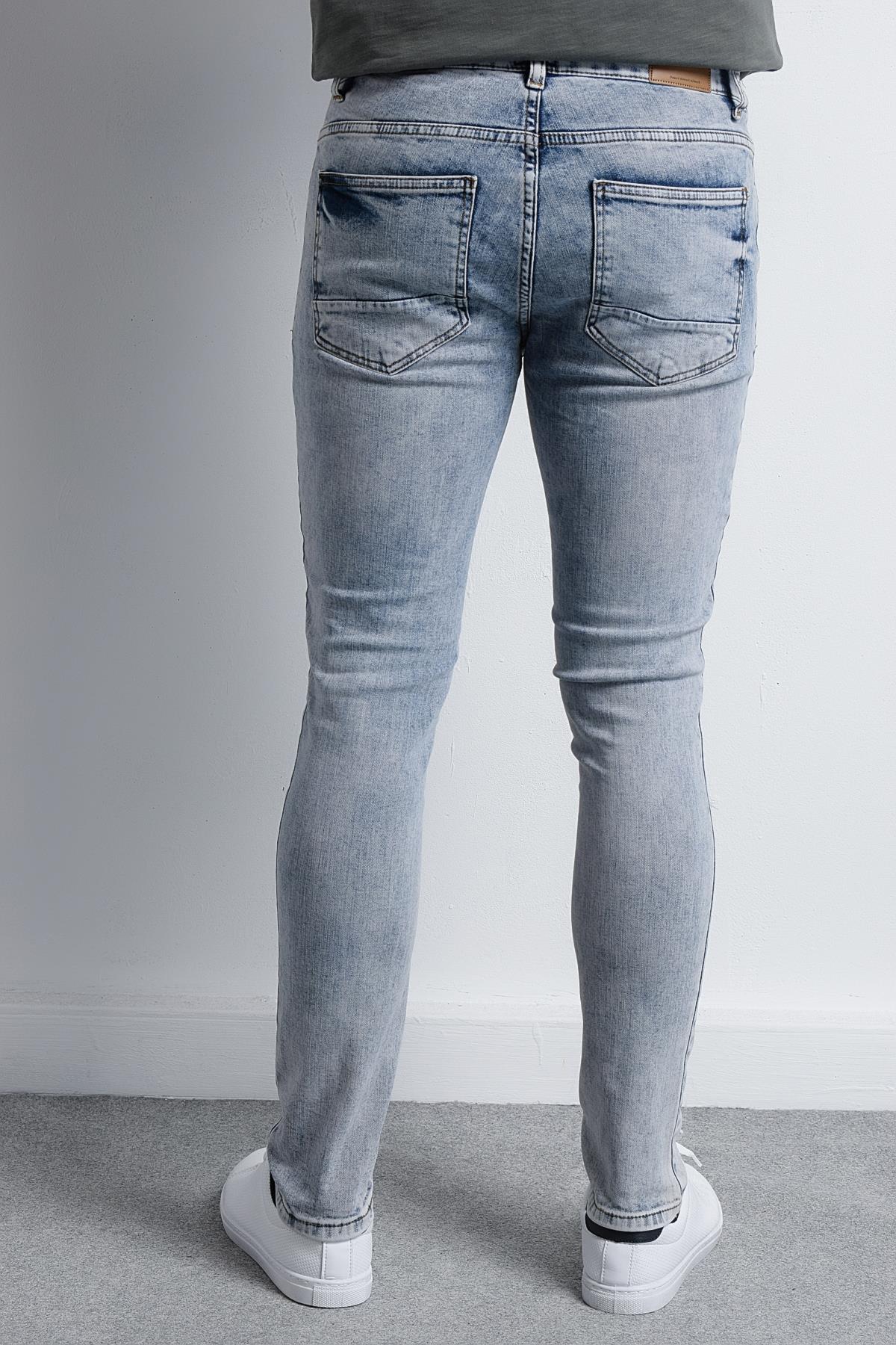 Rodi Erkek Denim Pantolon Kamuflaj Yamalı RD18YE010039