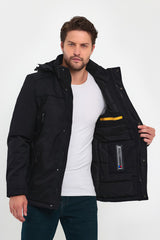 Rodi Men's Hooded Puffer Coat 5001 RD24KE025001