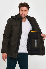 Rodi Men's Hooded Puffer Coat 5001 RD24KE025001