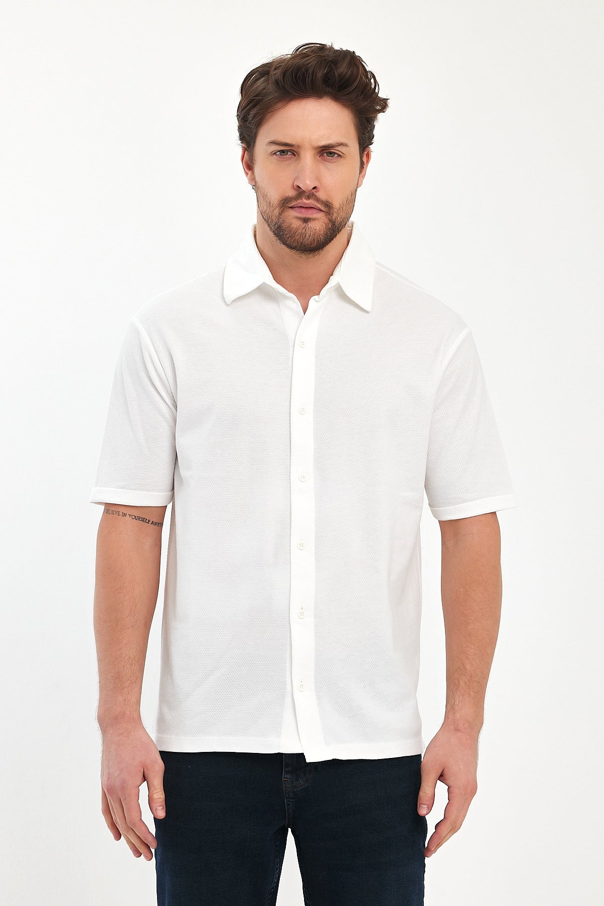 Rodi Men's Button-Front Shirt T-shirt RD24YE002724