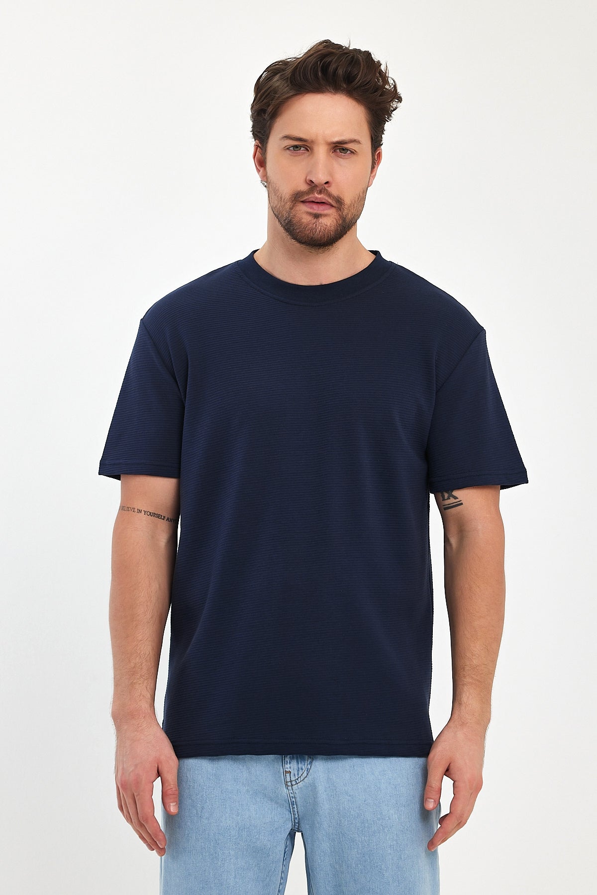 Rodi Men's Otoman Crew Neck T-shirt RD24YE002305