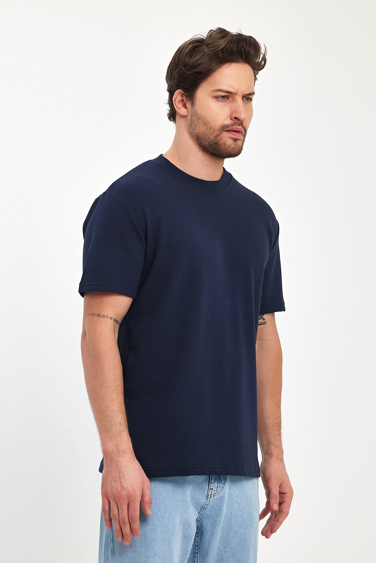 Rodi Men's Otoman Crew Neck T-shirt RD24YE002305