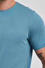 Rodi Erkek Ribana Bisiklet Yaka T-shirt RD24YE002143