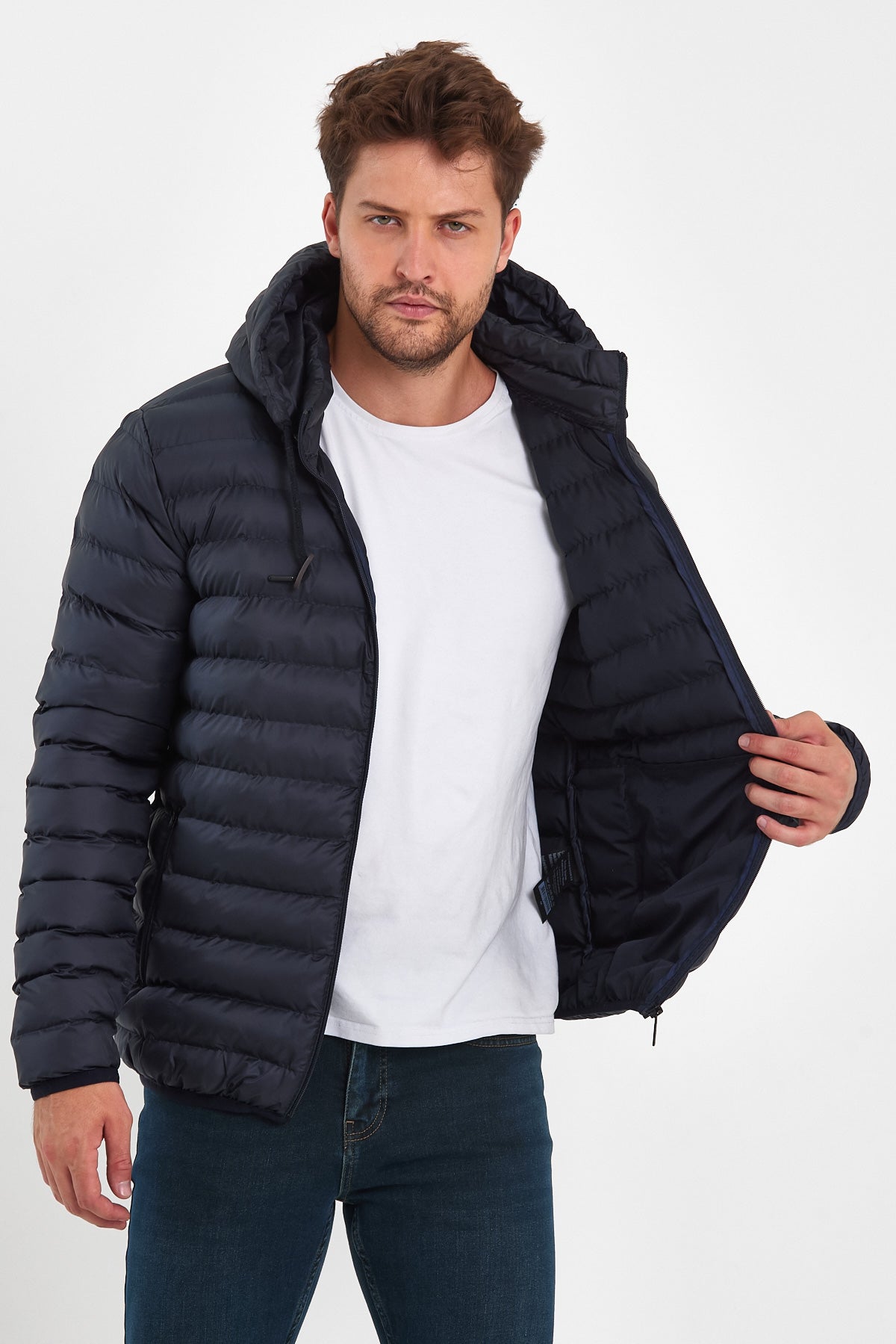 Rodi Erkek Şişme Kapşonlu Mont RD24KE000833