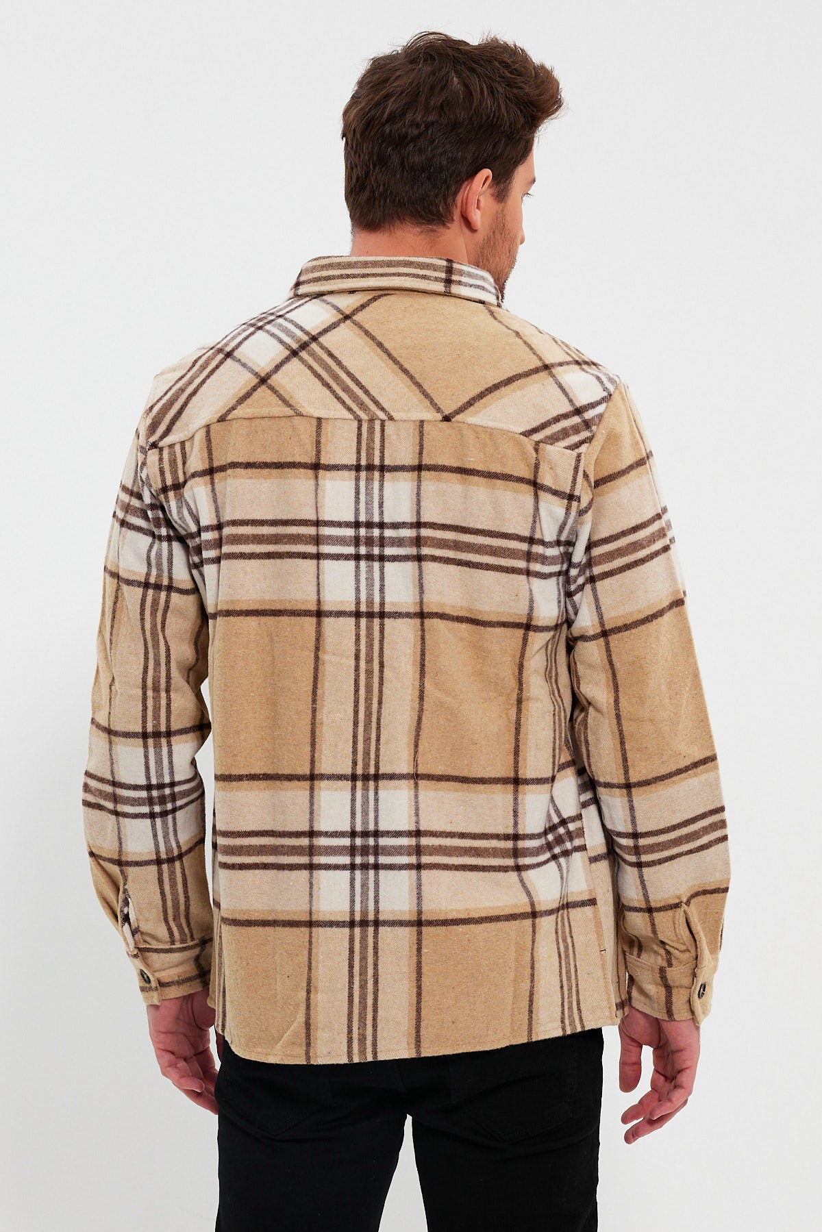 قميص Rodi الرجالي ذو الجيب الواحد Lumberjack RD24KE0078B8