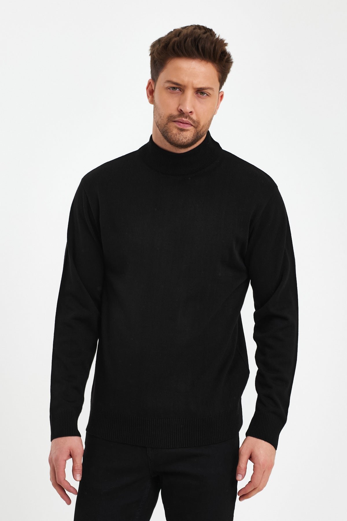Rodi Men's Half Fisherman Long Sleeve Sweater RD24KE050211