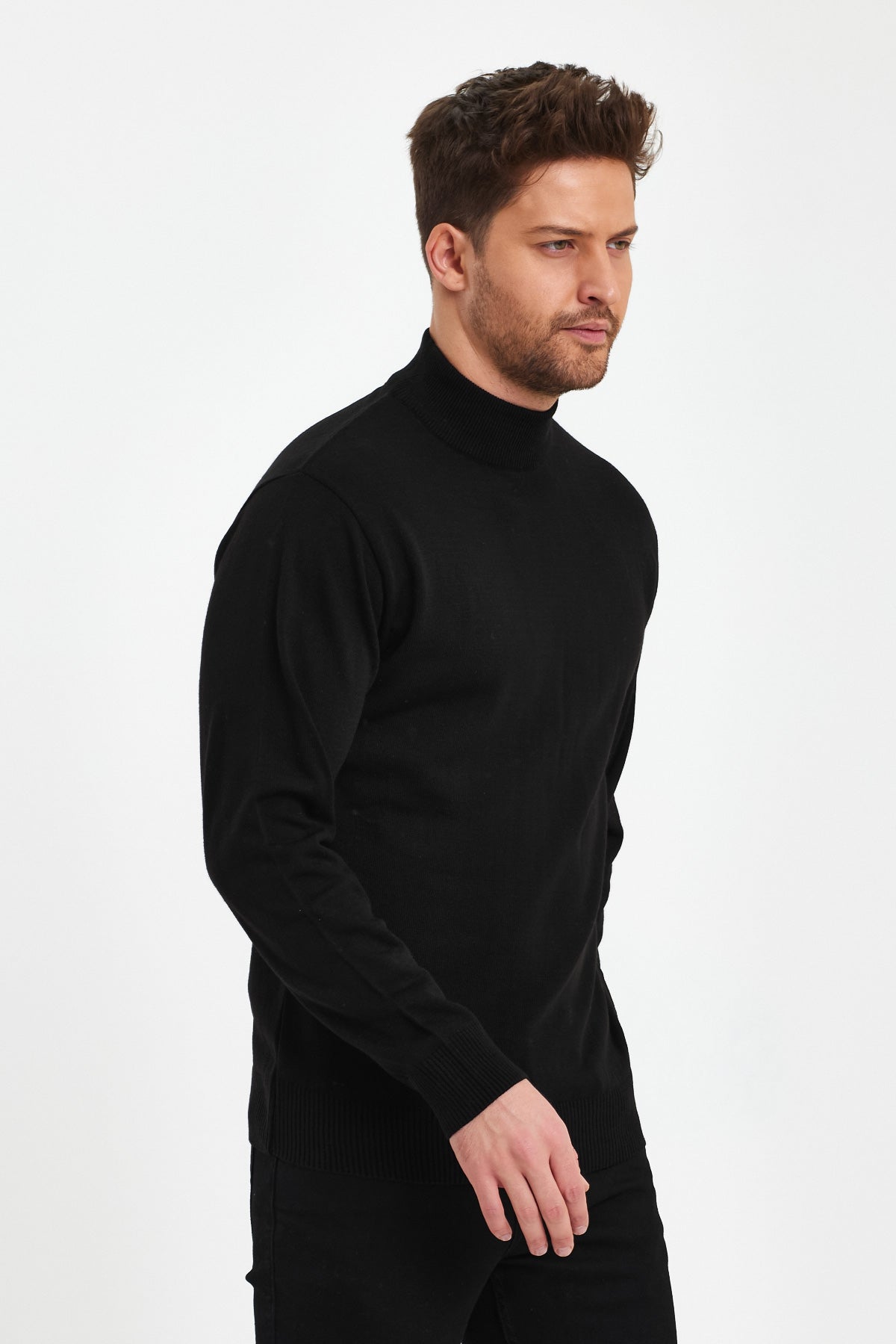 Rodi Men's Half Fisherman Long Sleeve Sweater RD24KE050211