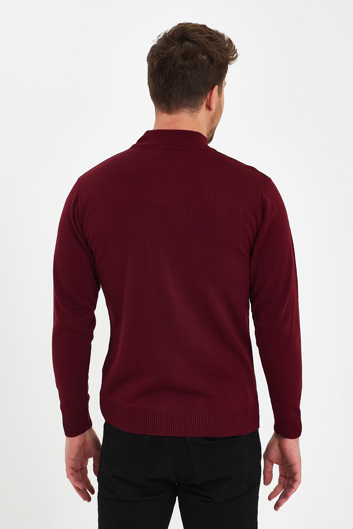 Rodi Men's Half Fisherman Long Sleeve Sweater RD24KE050211