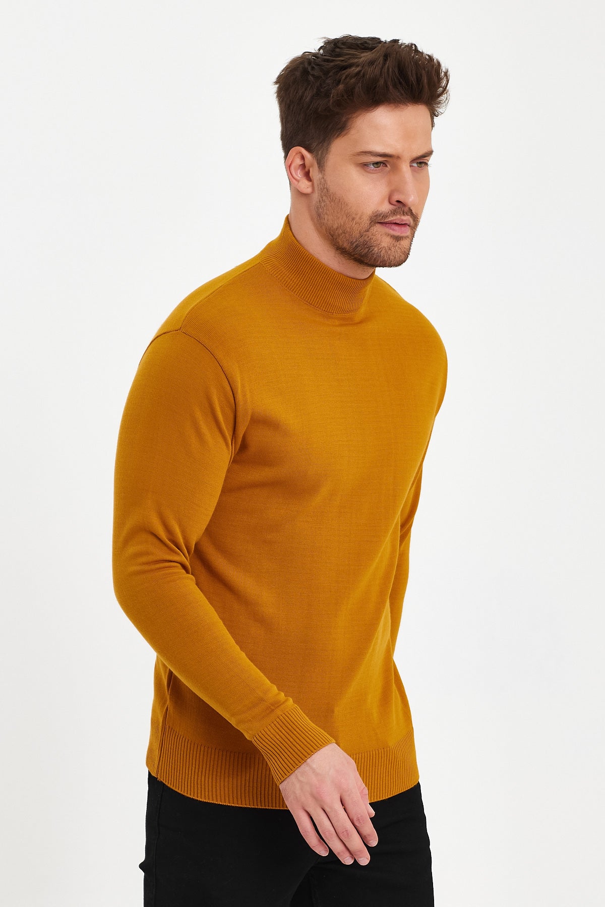 Rodi Men's Half Fisherman Long Sleeve Sweater RD24KE050211