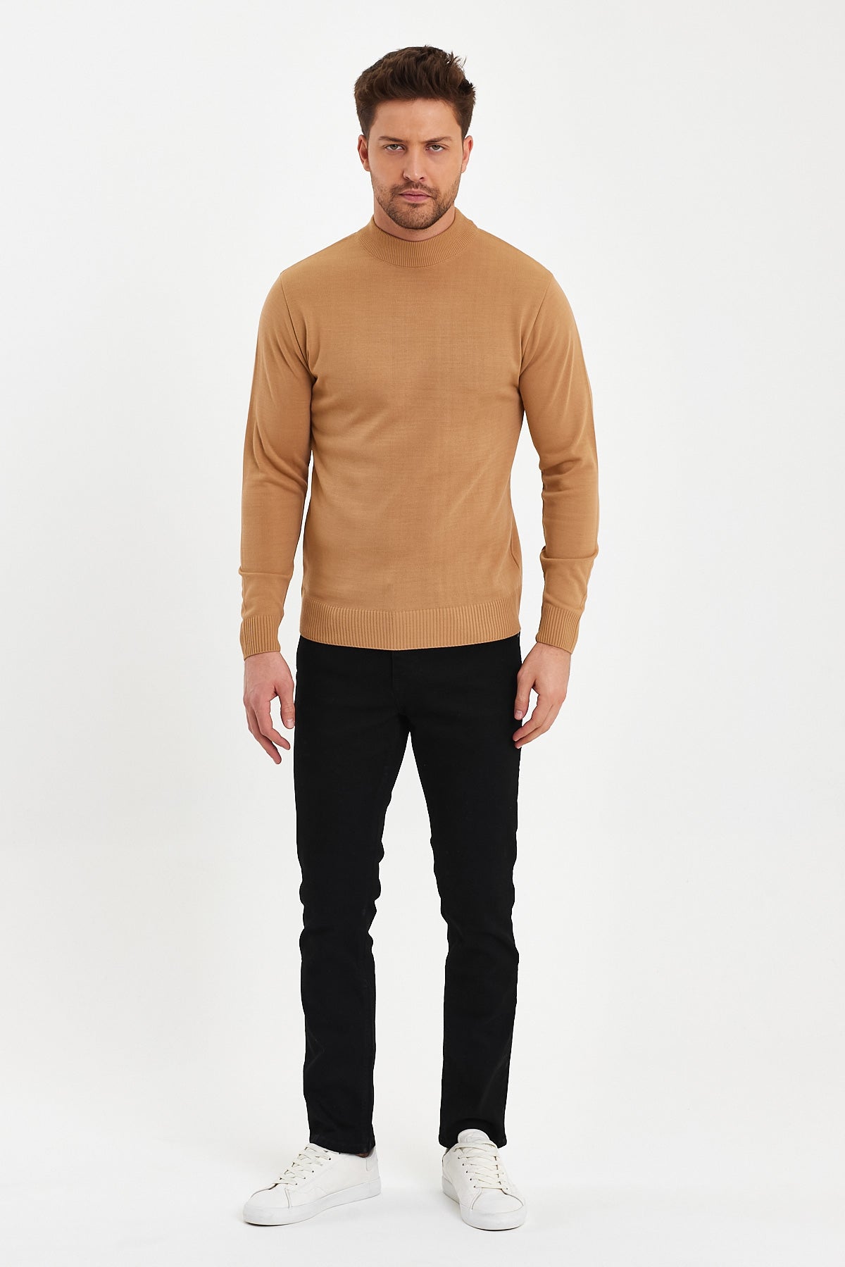 Rodi Men's Half Fisherman Long Sleeve Sweater RD24KE050211