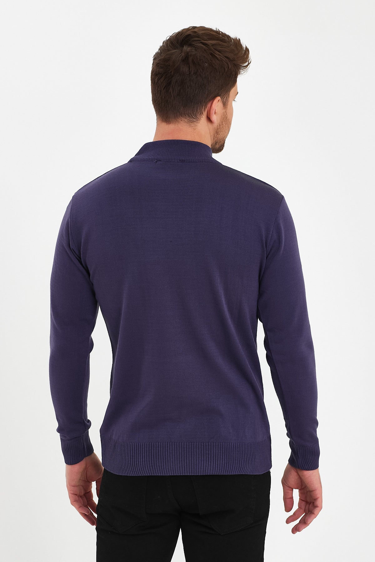 Rodi Men's Half Fisherman Long Sleeve Sweater RD24KE050211