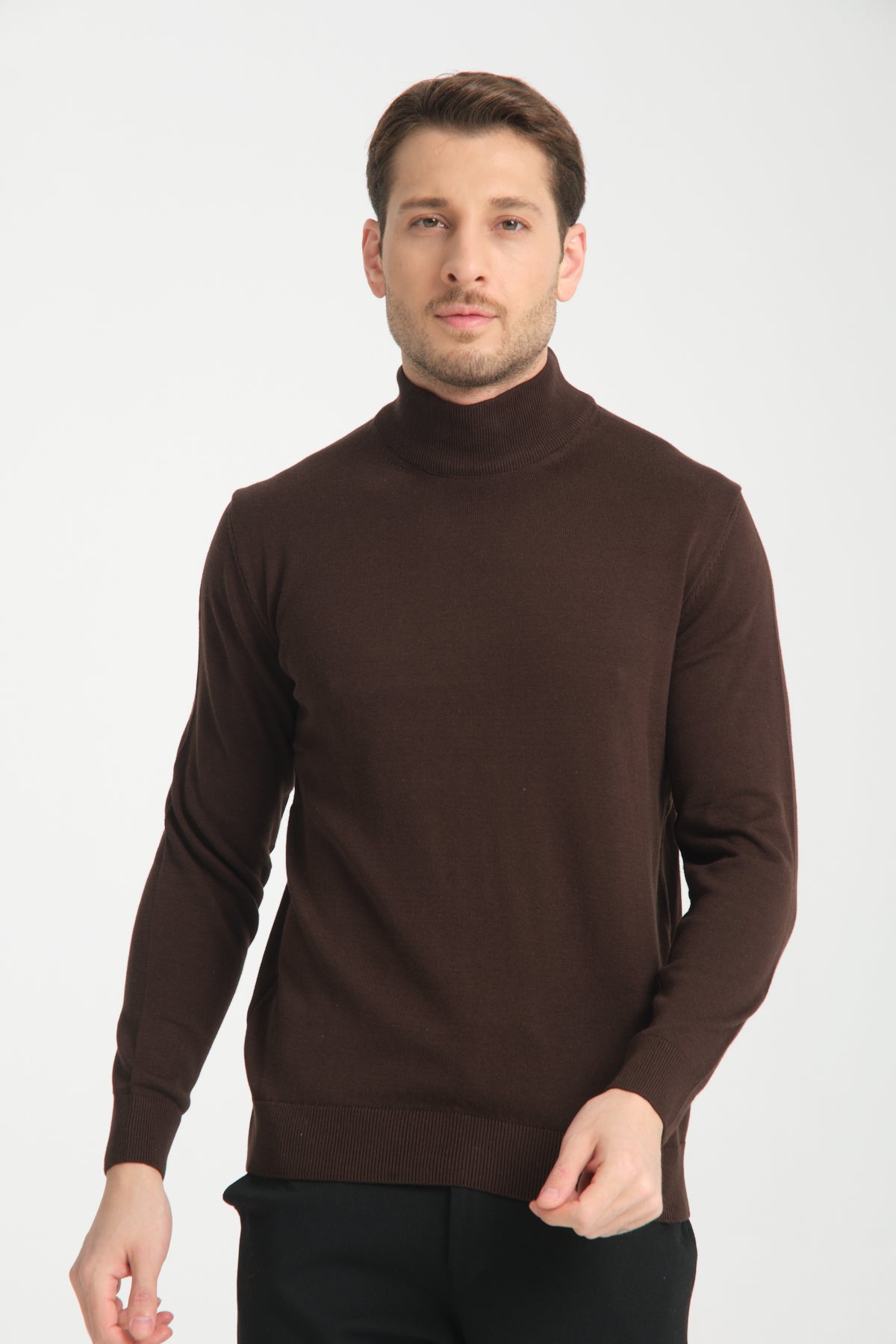 Rodi Men's Half Fisherman Long Sleeve Sweater RD24KE050211