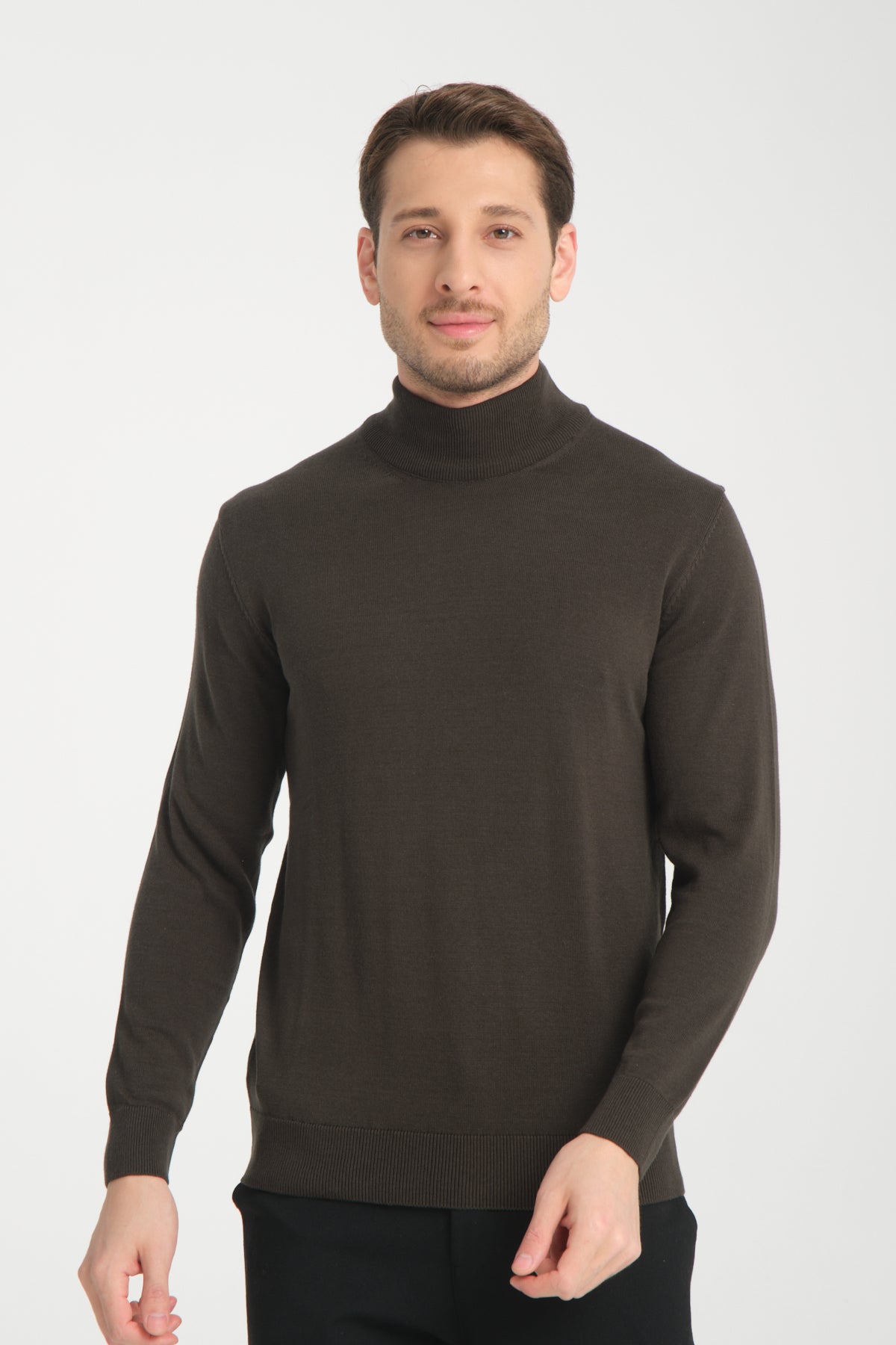 Rodi Men's Half Fisherman Long Sleeve Sweater RD24KE050211