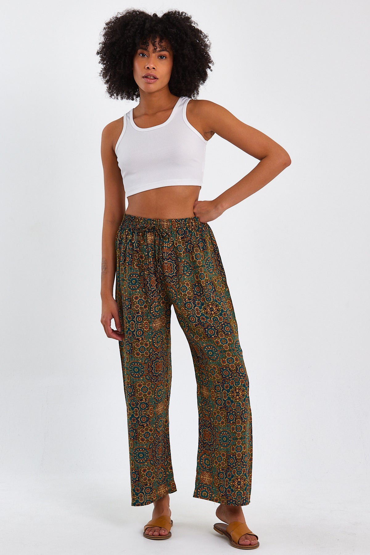 Rodi Women's Patterned Trousers RD23YB010944