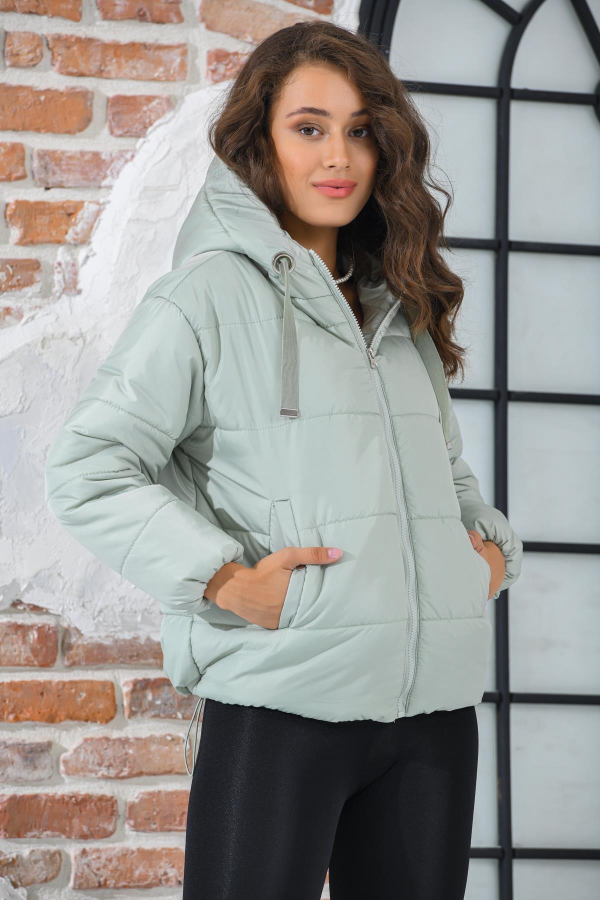 Rodi Women's Puffer Jacket Short Hooded DS22KB025117