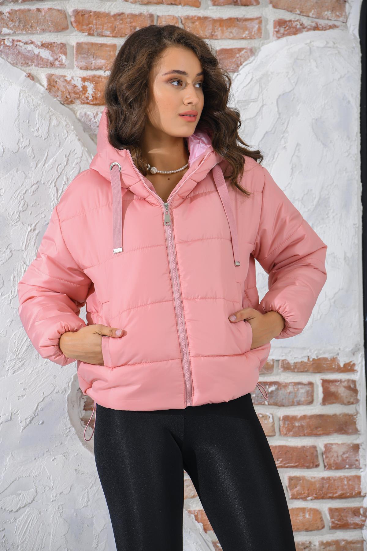 Rodi Women's Puffer Jacket Short Hooded DS22KB025117