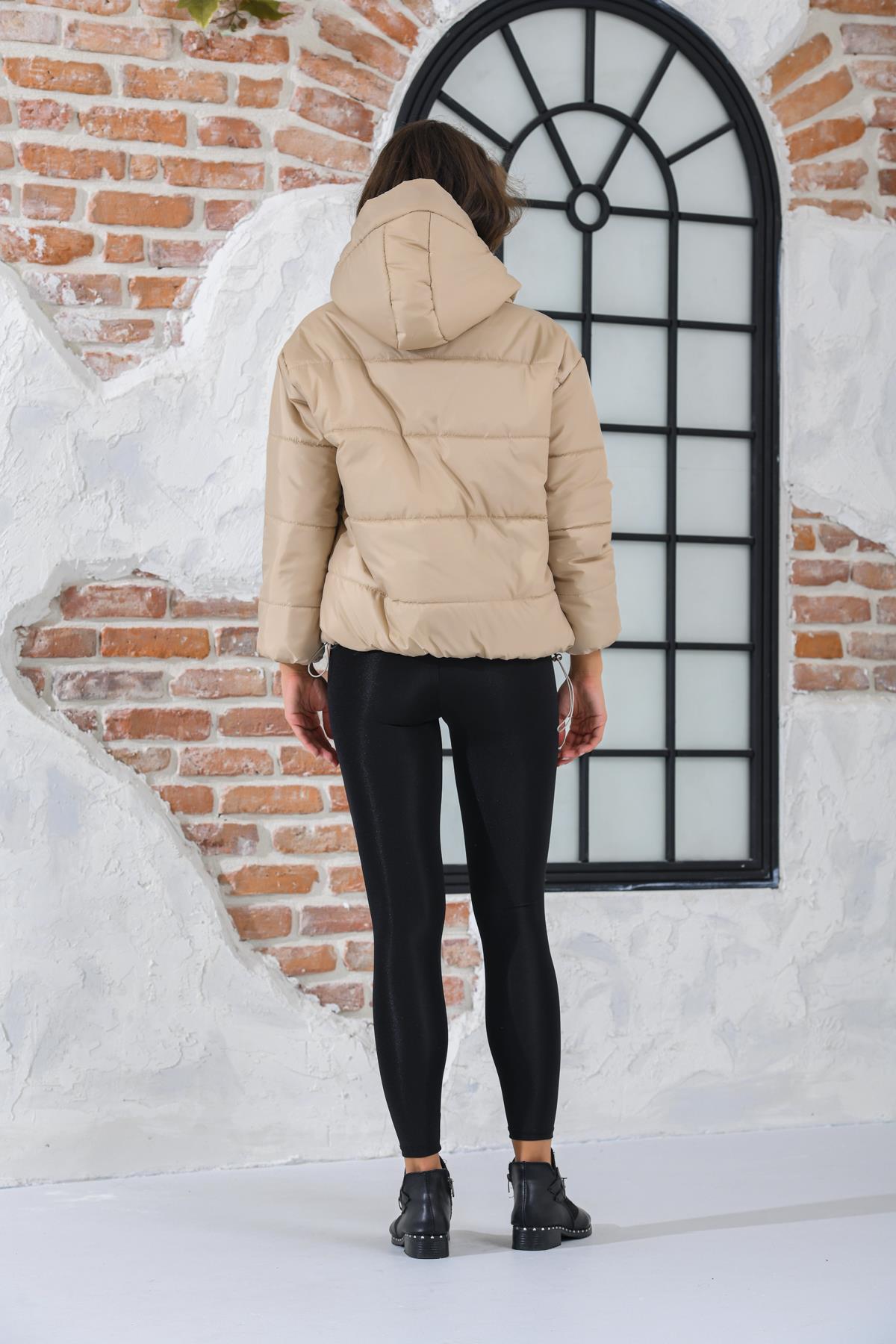 Rodi Women's Puffer Jacket Short Hooded DS22KB025117