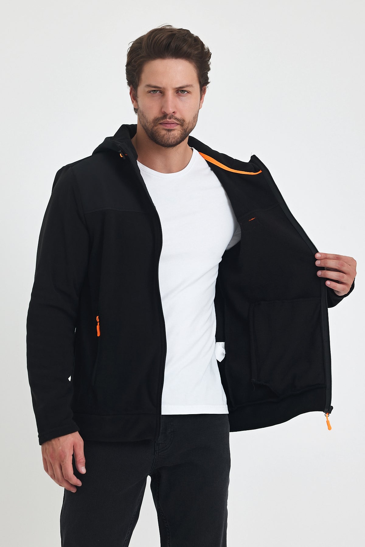 Rodi Kapşonlu Fermuarlı Sweatshirt RD24KE056044