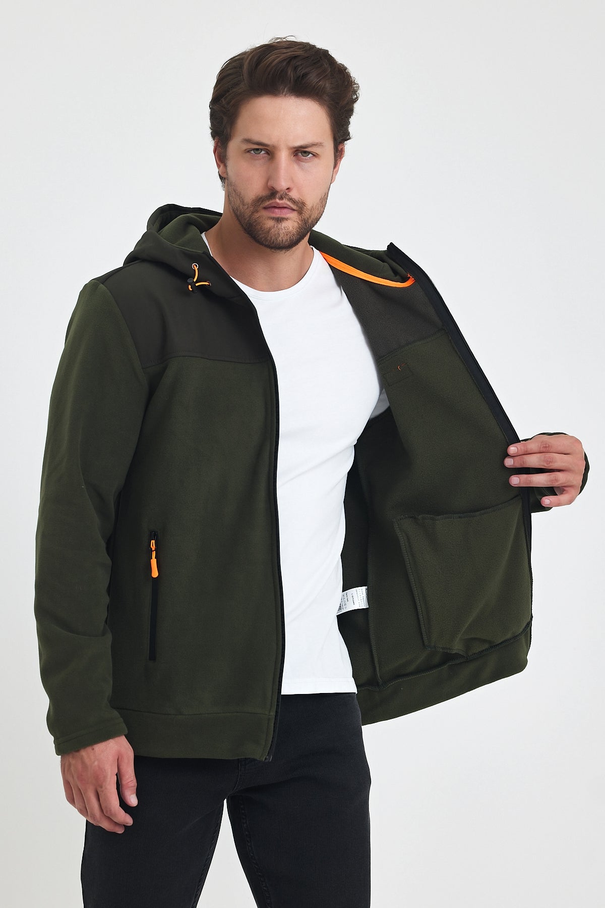 Rodi Kapşonlu Fermuarlı Sweatshirt RD24KE056044