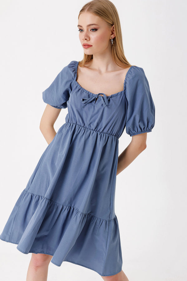 Rodi Flared Poplin Dress RD23YB002351