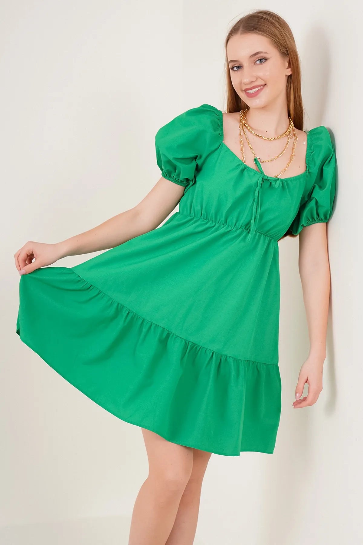 Rodi Flared Poplin Dress RD23YB002351