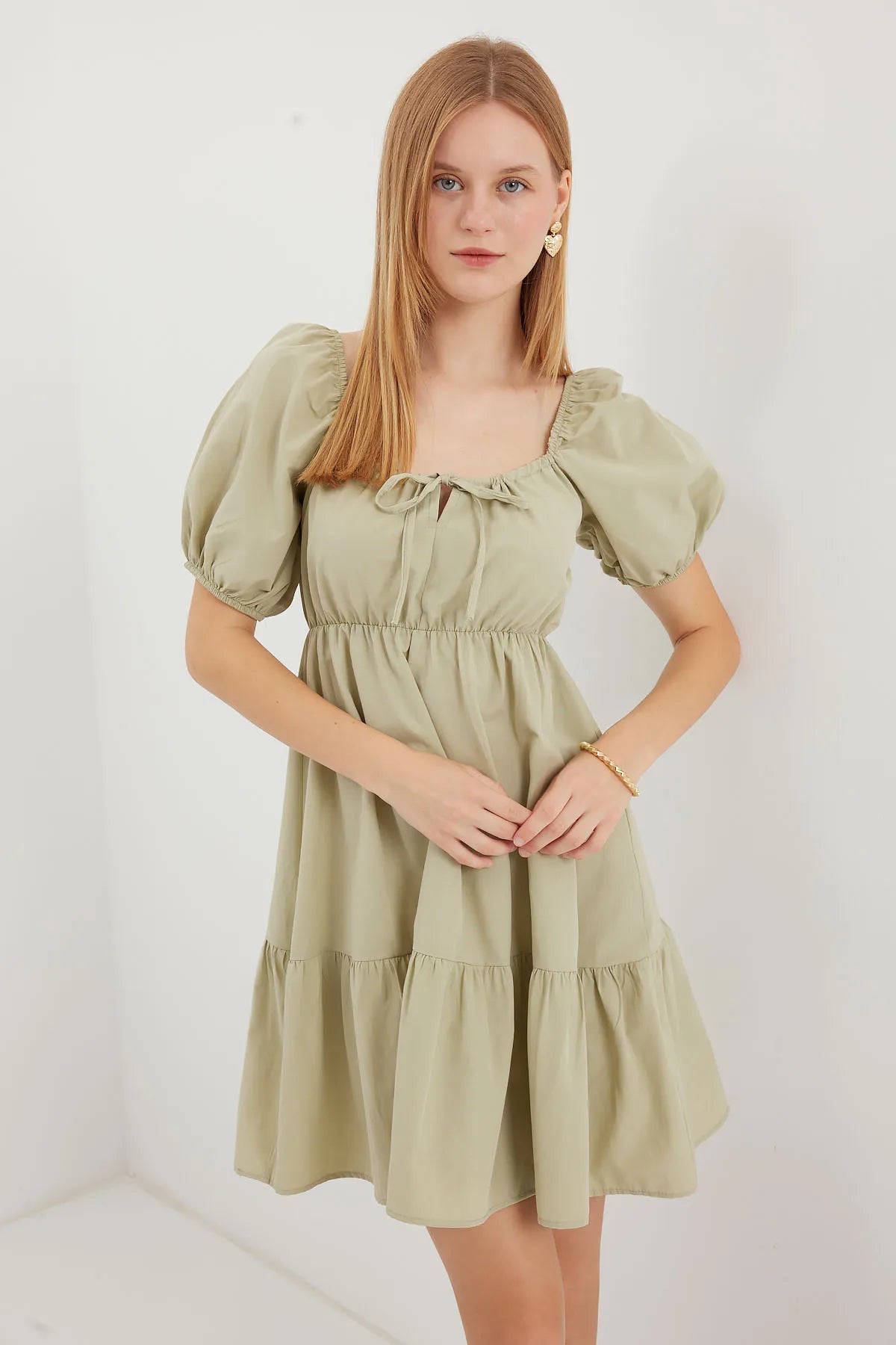 Rodi Flared Poplin Dress RD23YB002351
