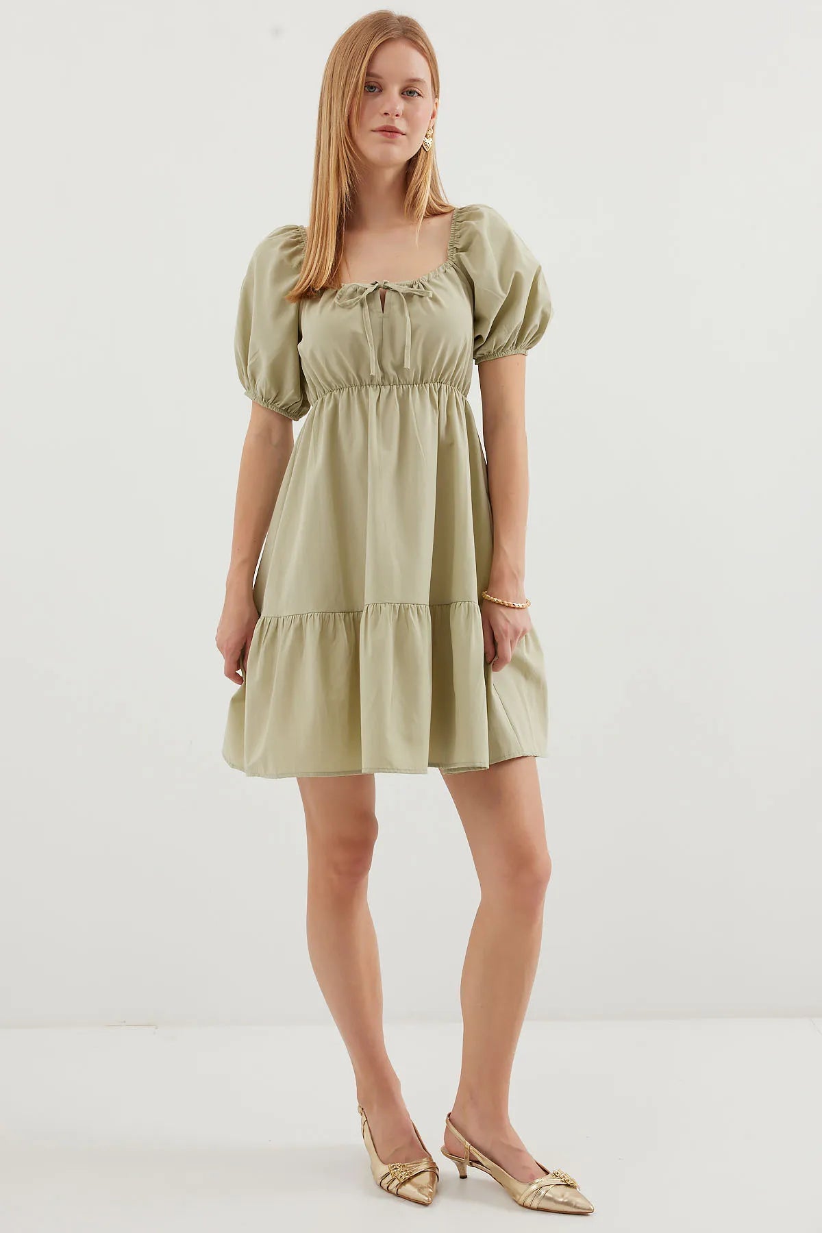 Rodi Flared Poplin Dress RD23YB002351