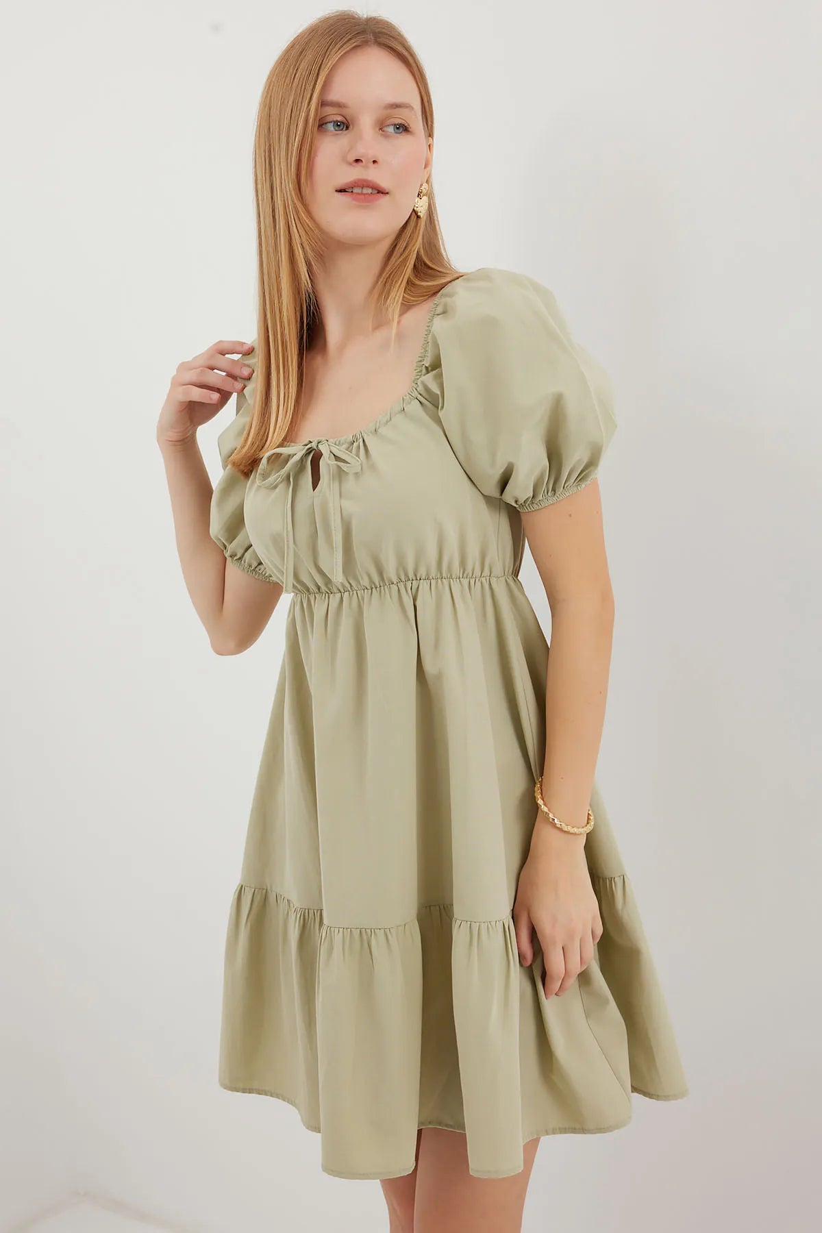 Rodi Flared Poplin Dress RD23YB002351