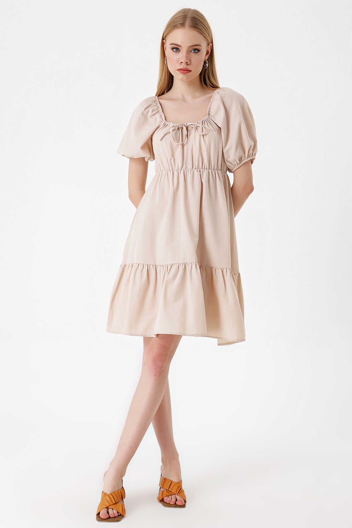 Rodi Flared Poplin Dress RD23YB002351