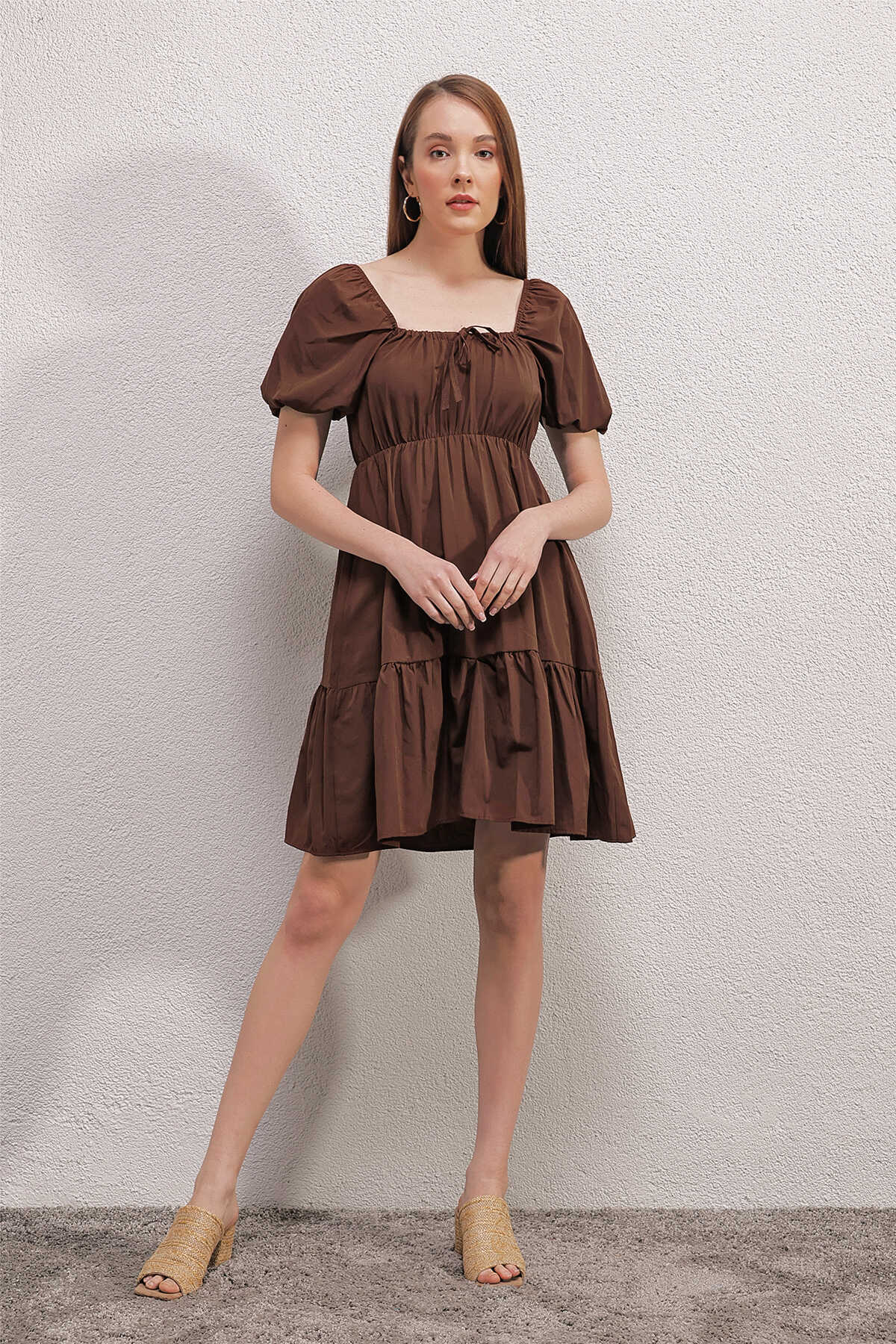 Rodi Flared Poplin Dress RD23YB002351