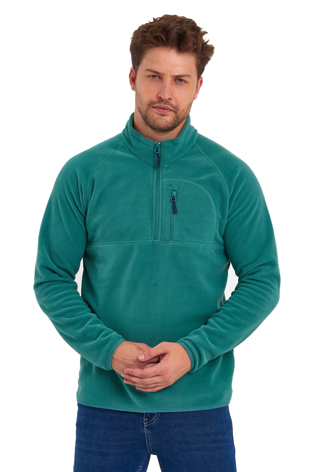 Rodi Mikro Polar Dik yaka Sweatshirt RD24KE056015