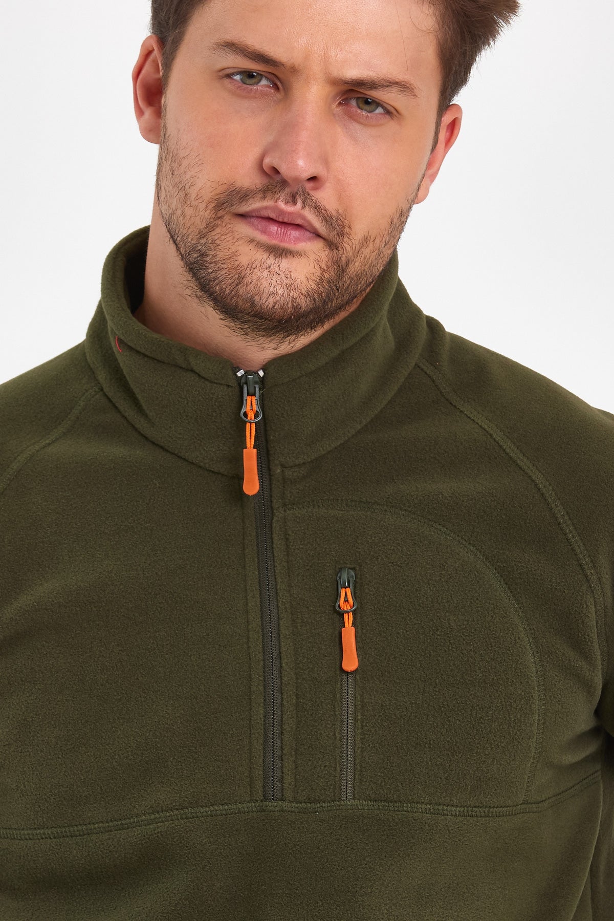 Rodi Mikro Polar Dik yaka Sweatshirt RD24KE056015