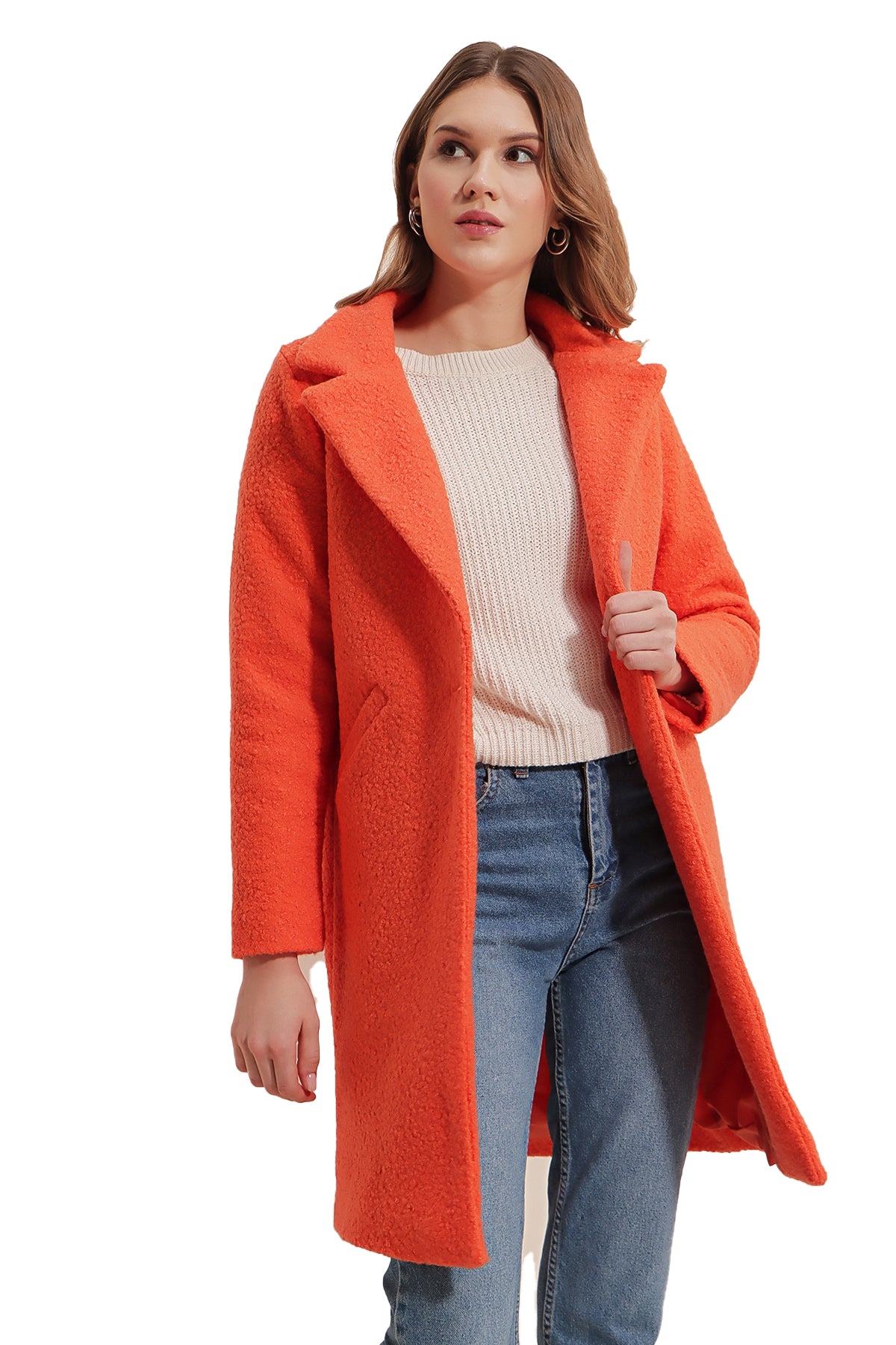 Rodi Oversize Kaşe Kaban 9082 RD23KB309082