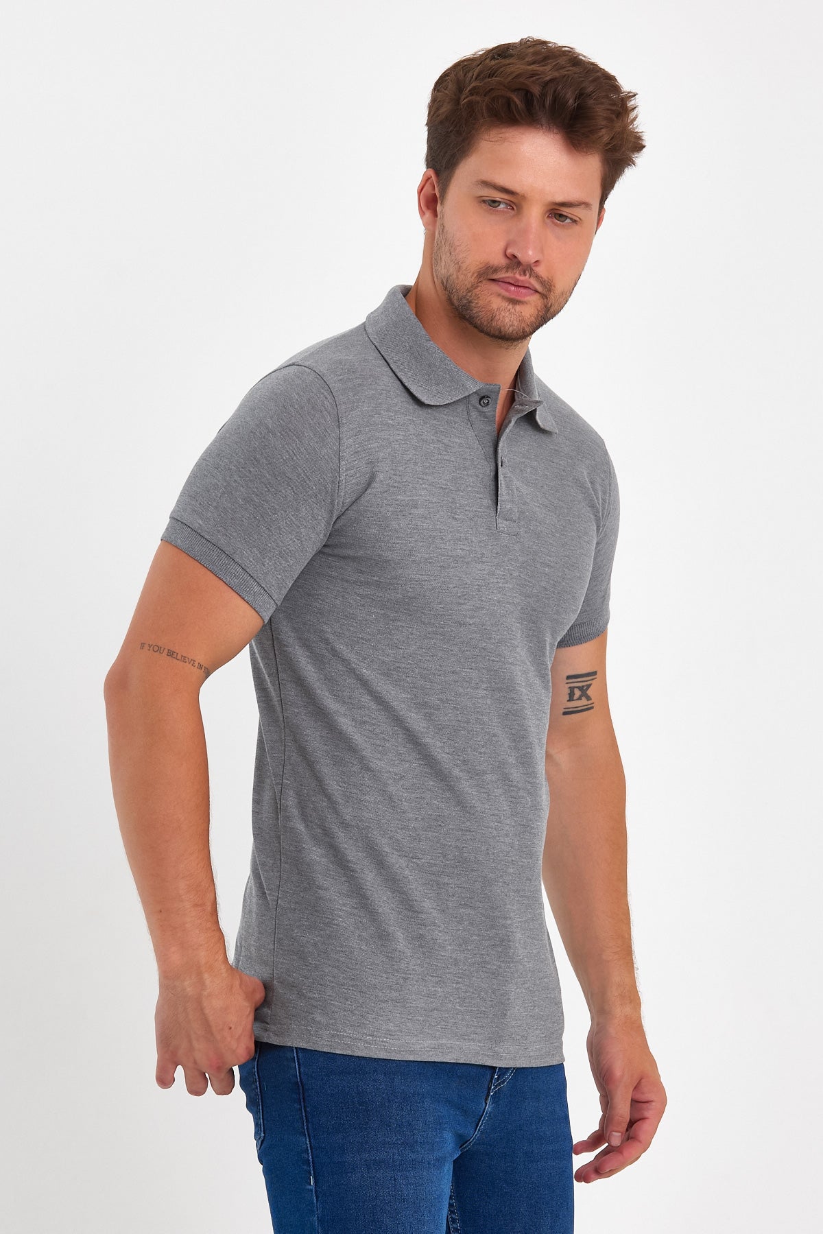 Rodi Polo Yaka  T-shirt Basic Kol Rıbana RD23YE328705