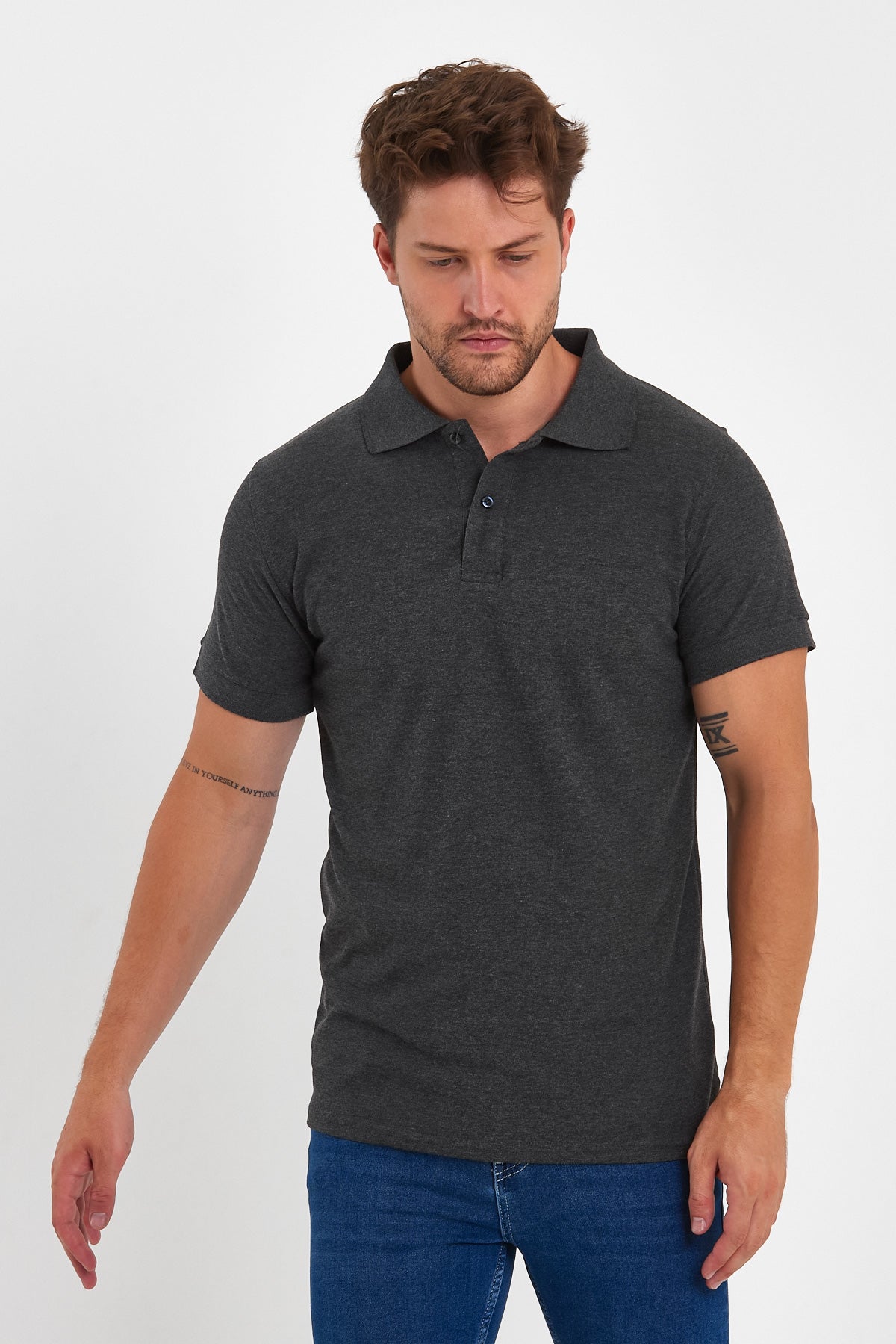 Rodi Polo Yaka  T-shirt Basic Kol Rıbana RD23YE328705