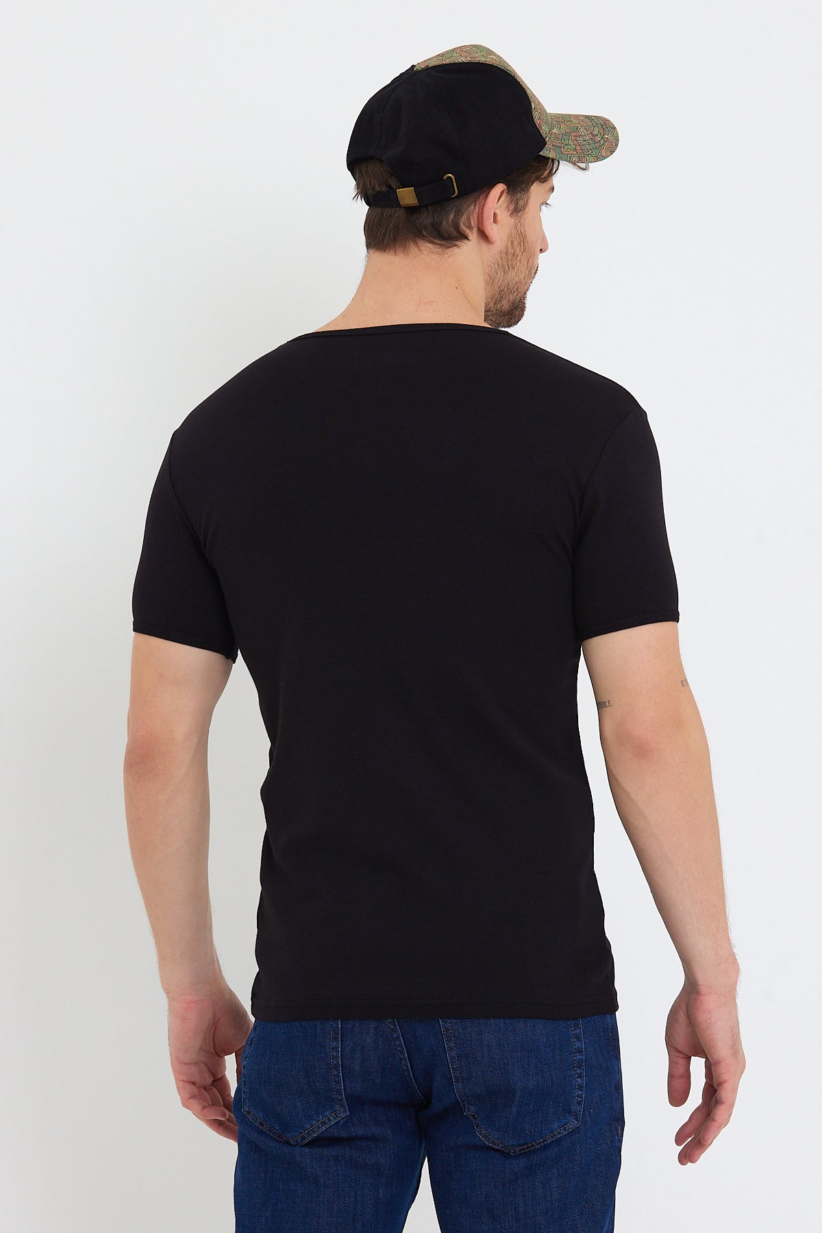 Rodi Ribana Modern Fit Basic T-Shirt RD23YE272143