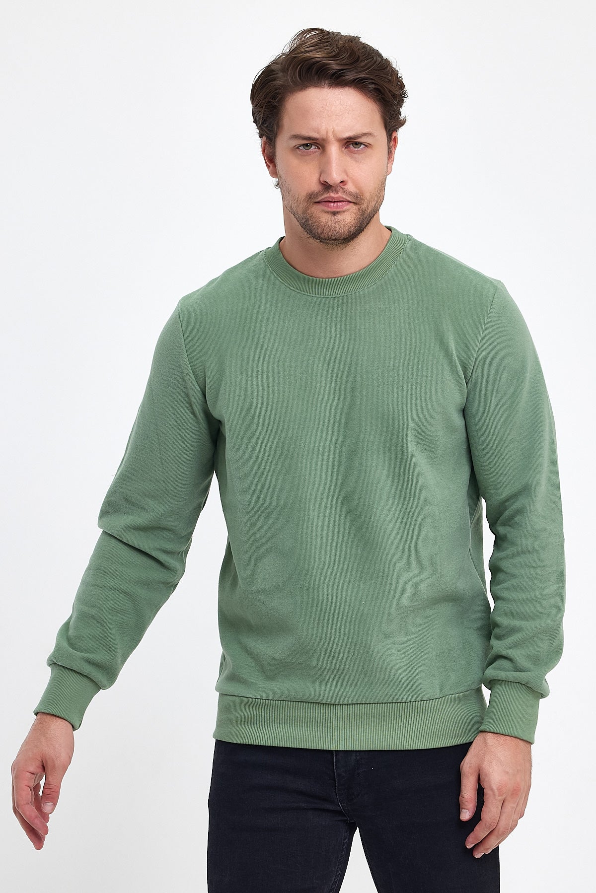 Rodi Selanik Bisiklet Yaka Sweatshirt RD24KE055053