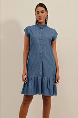 Rodi Sleeveless Denim Dress RD23YB002373