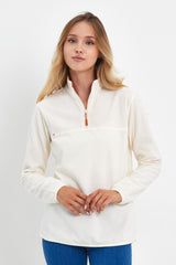 Rodi Yarım Fermuarlı Dik Yaka Polar Sweatshirt RD24KE057000