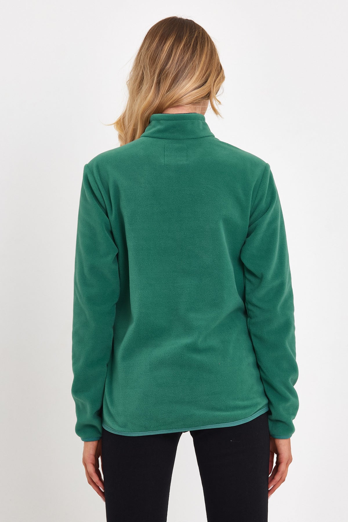 Rodi Half Zipper Stand Collar Fleece Sweatshirt RD24KE057000