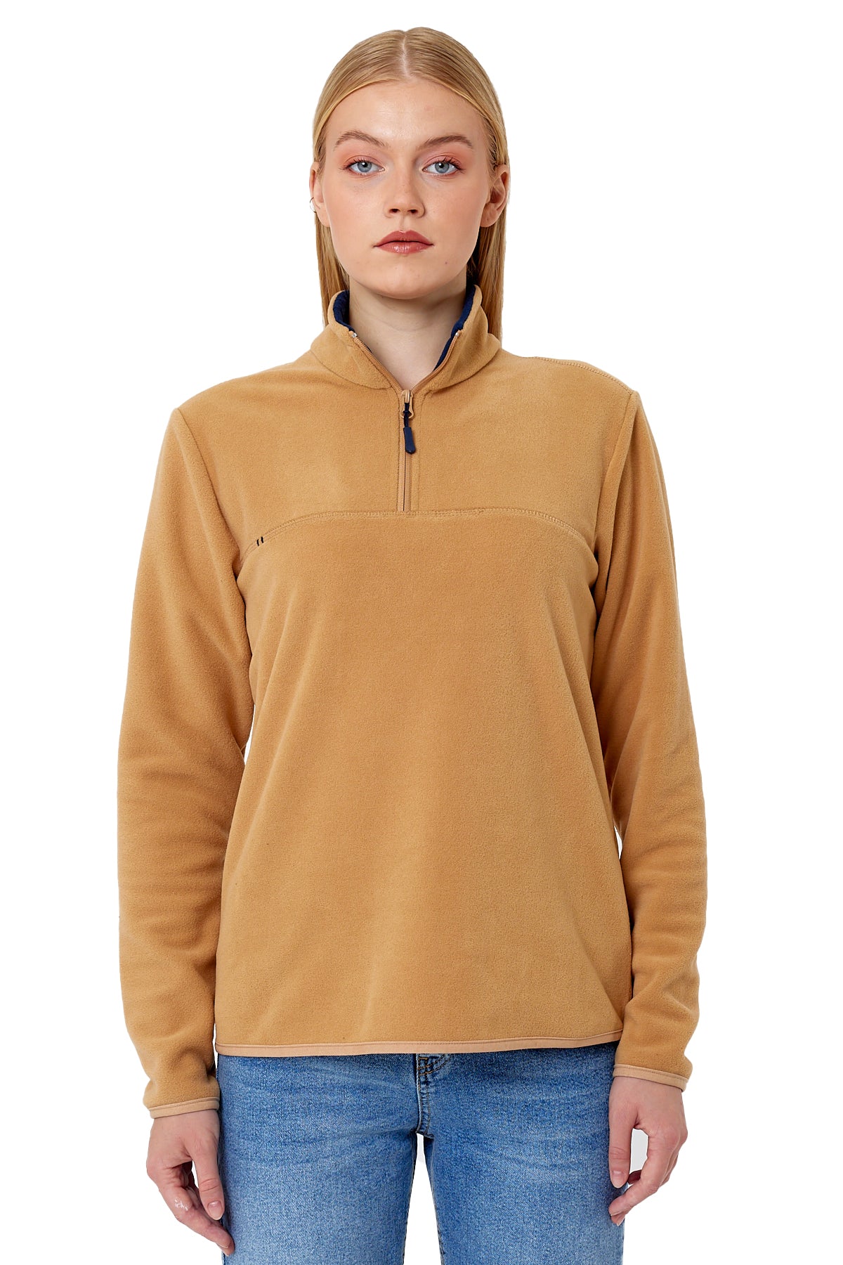 Rodi Yarım Fermuarlı Dik Yaka Polar Sweatshirt RD24KE057000